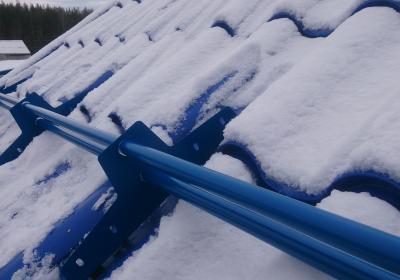 Установка снегозадержателй на крыше вашего дома. Алматы и область